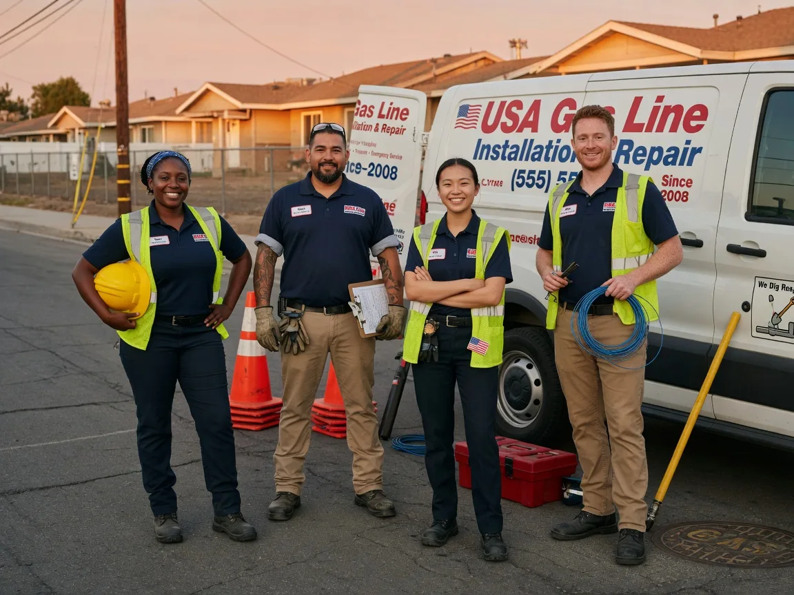 Gas Line Installation company in Manor, PA